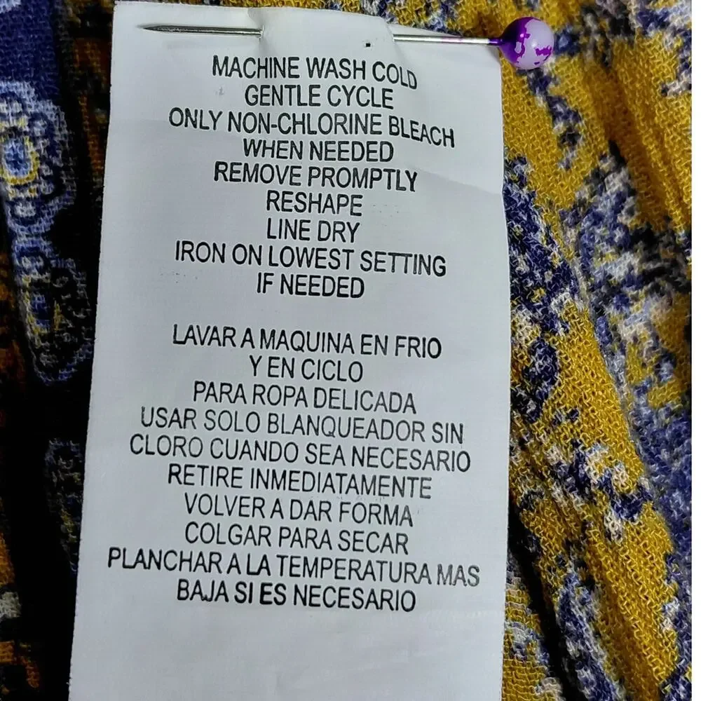 Mason & Belle JFPW5AM1C9 Embroidered Tasselled Peasant Women Size 2X
